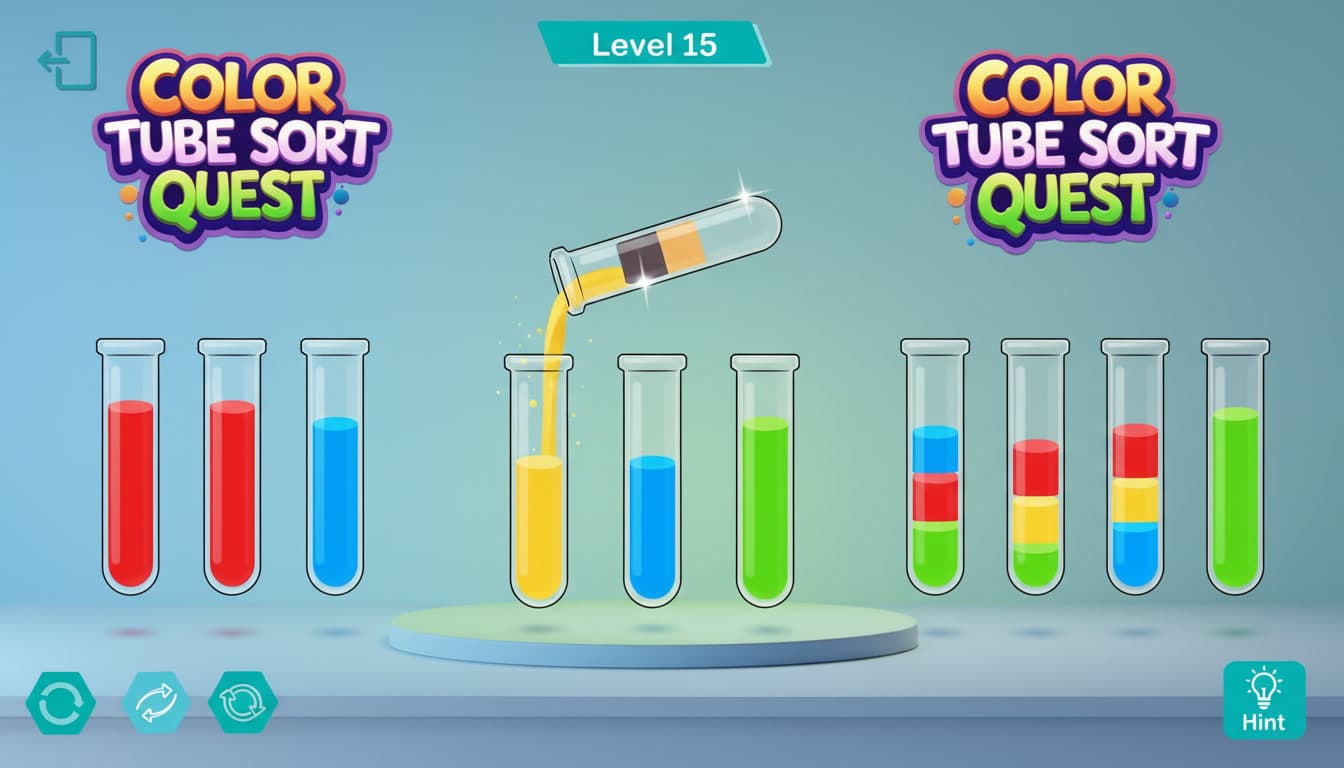 Color Tube Sort Quest